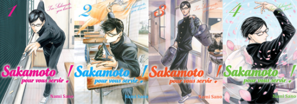 Sakamoto Desu Ga? Series by Nami Sano